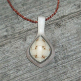 Halsband Risfjellssmycket med sydsamisk gravyr Sven-Åke Risfjell