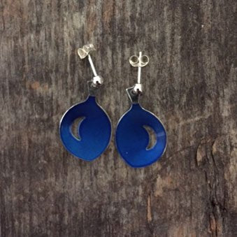 Örhängen i silver Polarnatt