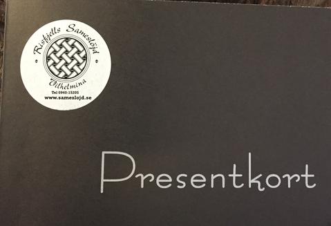 Presentkort 1000 kr Risfjells Sameslöjd