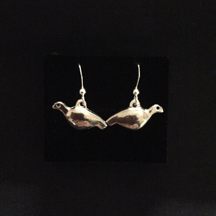 Örhänge Ripa i tenn