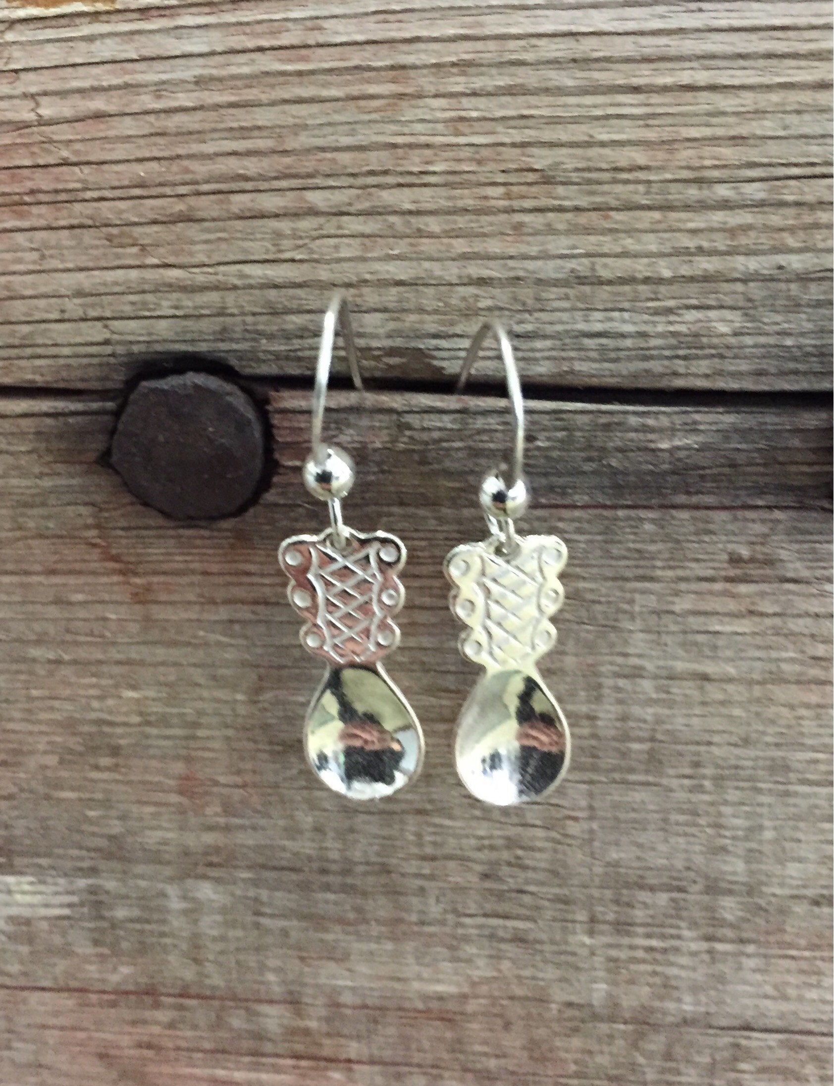 Örhänge "Silversked"samisk design