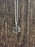 Halsband Solhjulet i silver liten