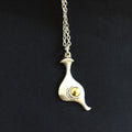 Halsband i tenn Gyllene ripan