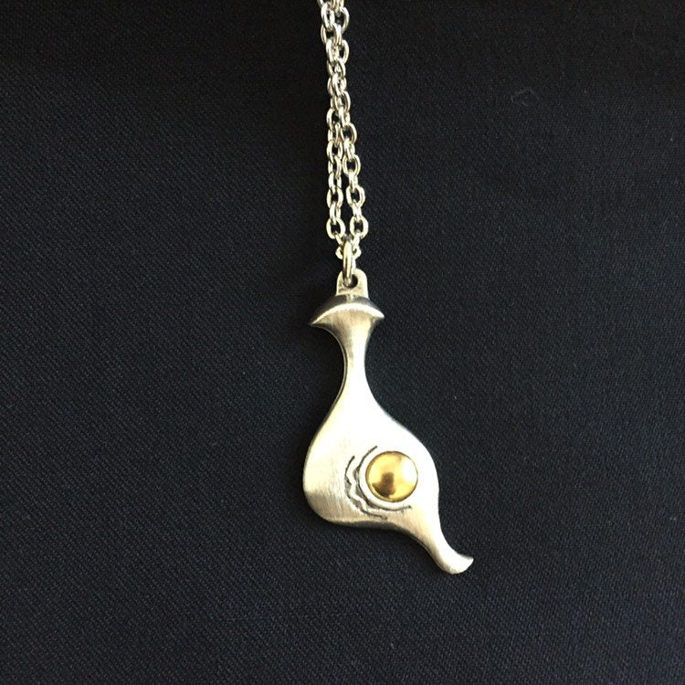 Halsband i tenn Gyllene ripan