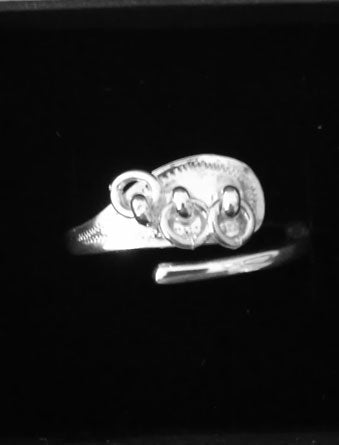 Ring i silver Jokkmokk enkel