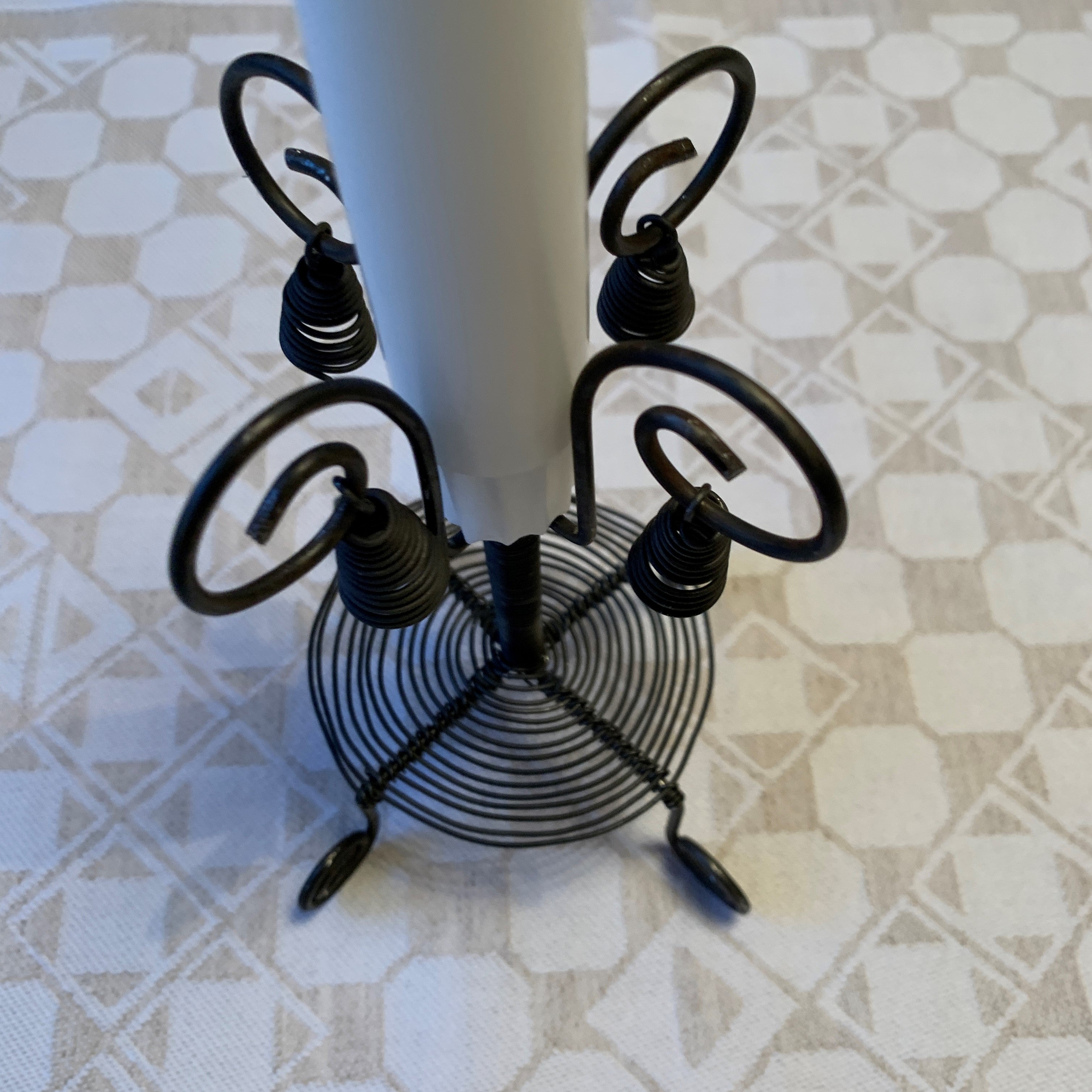 Bordstablett-servett med det gamla nåjdmönstret från Marsfjäll