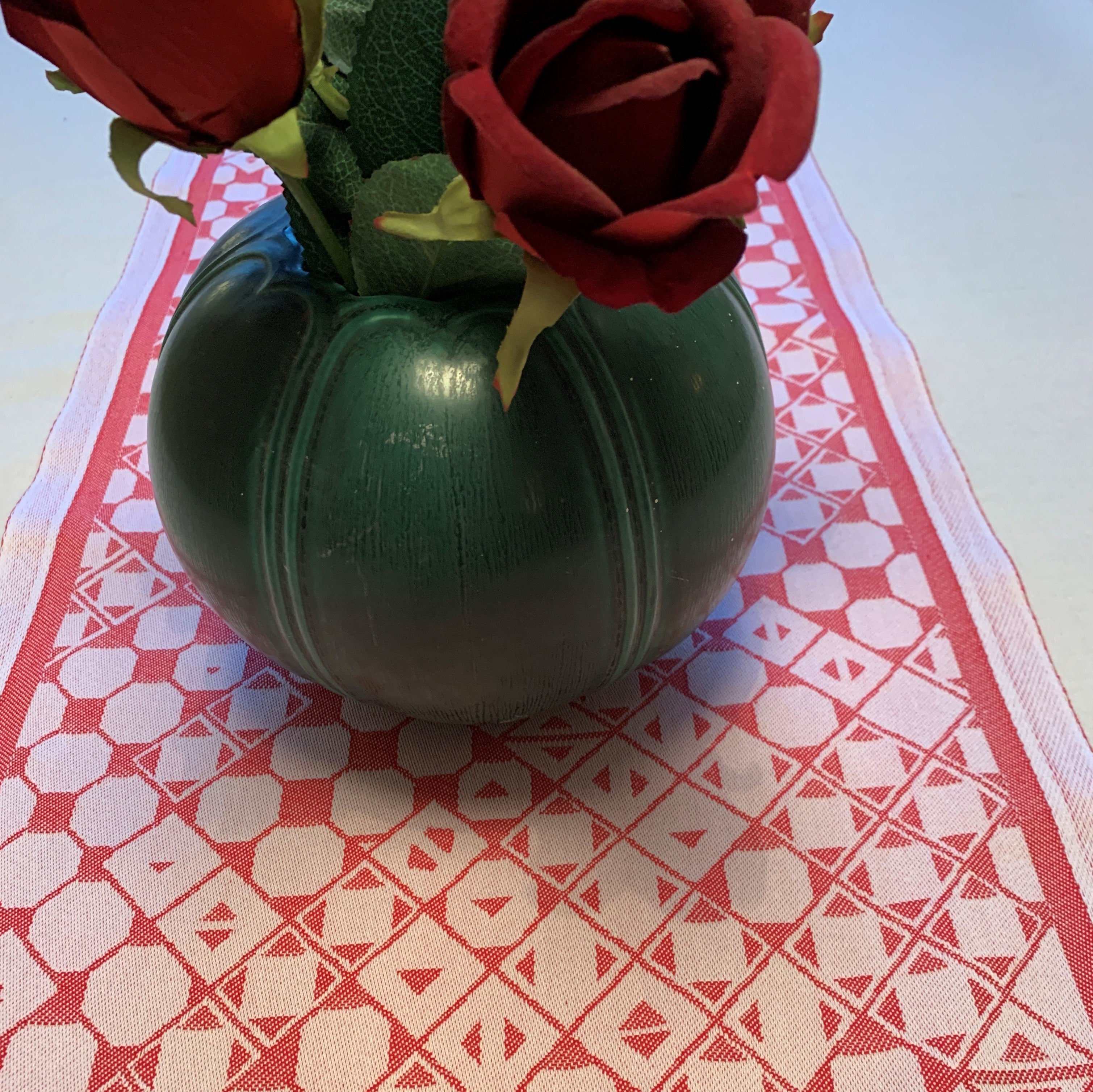 Löpare med unikt sydsamiskt mönster Risfjell Sameslöjd 120x38 cm