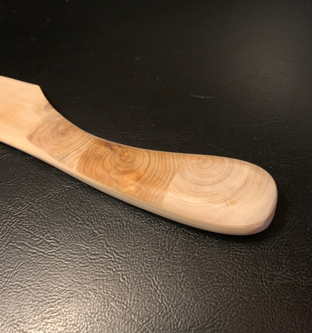 Smörkniv i ene med mosaikskaft