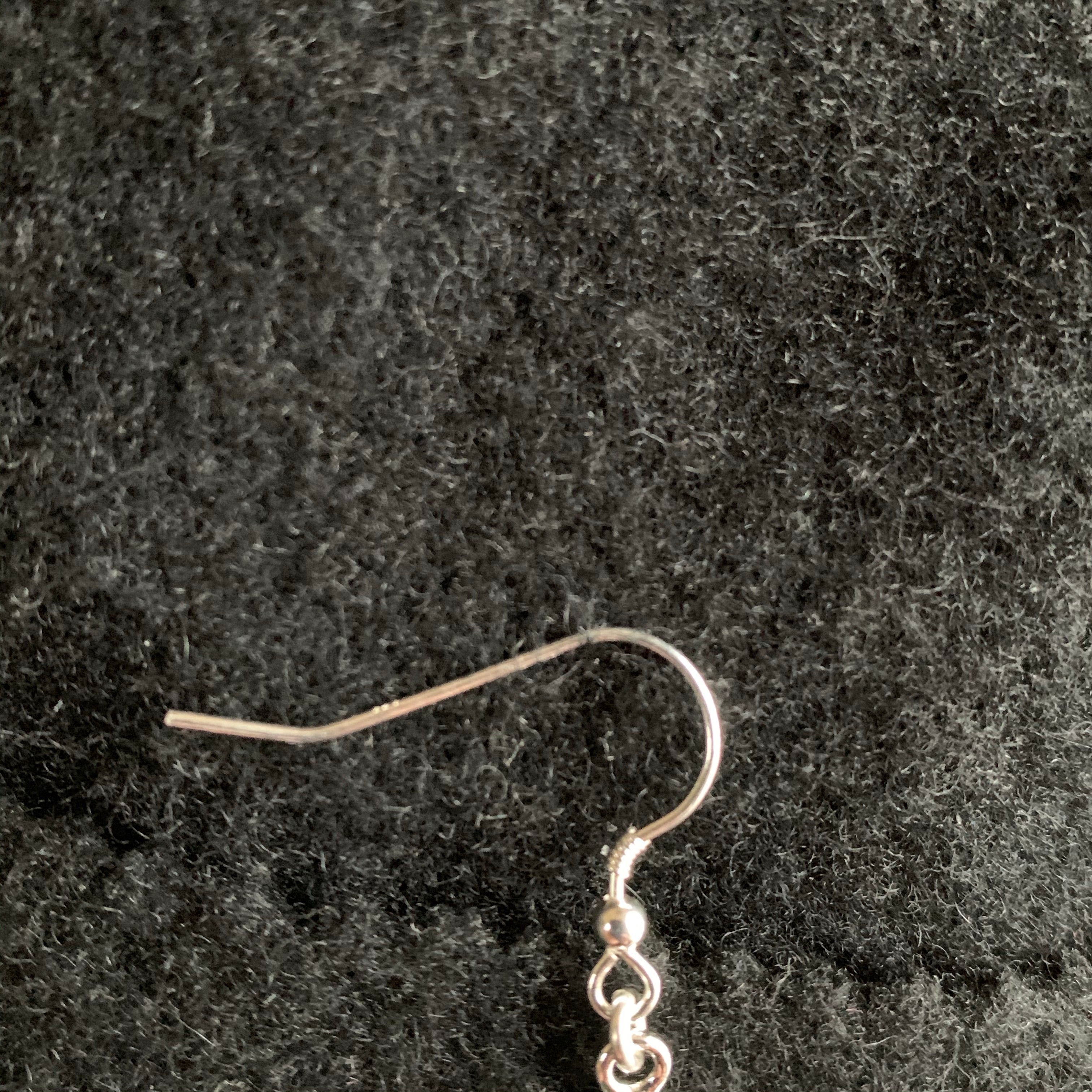 Örhänge Björnspår i silver